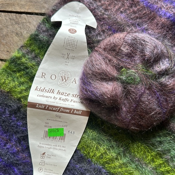 Rowan luxury yarn kidsilk haze stripe mohair/silk - Picture 2 of 5